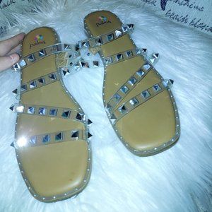 STUDDED SANDALS